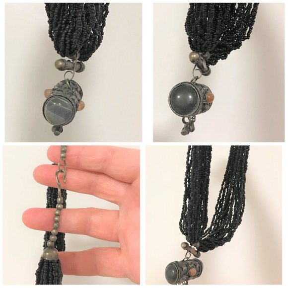 Lot 2pcs Vintage Collectible Chinese Necklaces - Picture 8 of 9